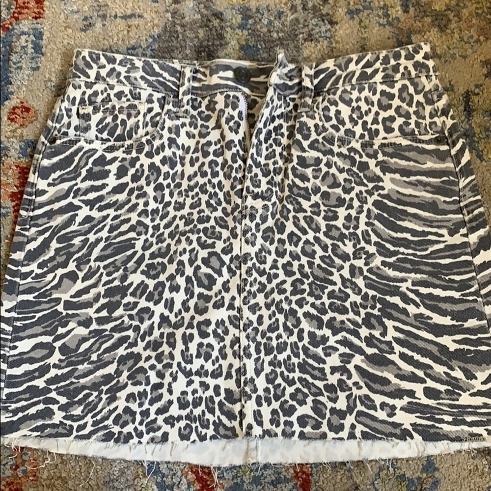 CURRENT/ELLIOTT 5 pocket mini Skirt